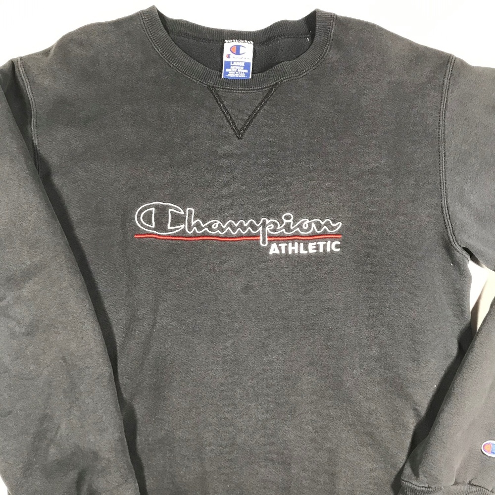 Vintage Champion Athletic Spellout Pullover
